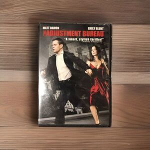 The Adjustment Bureau DVD 2011 Matt Damon Emily Blunt Sci-Fi Action Thriller